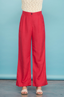 Linen Wide Leg Trousers
