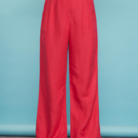 Linen Wide Leg Trousers