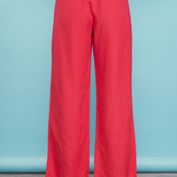 Linen Wide Leg Trousers
