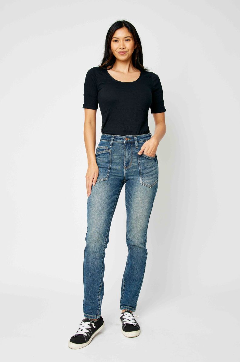Judy Blue High Waist Classic Relaxed Jeans