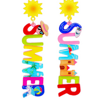 Summer & Sun Drop Earrings
