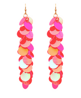 Sequin Fringe Earrings

