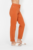 Judy Blue High Waist Garment Dyed Double Cuff Joggers
