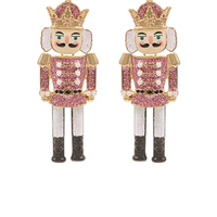 Linked Nutcracker Drop Earrings