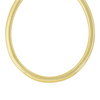 12mm Omega Chain Necklace