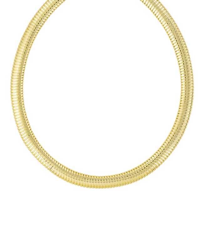 12mm Omega Chain Necklace