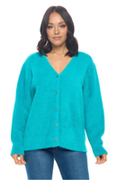 Marisol Fuzzy Cardigan
