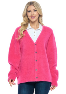 Marisol Fuzzy Cardigan