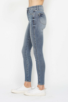 Judy Blue High Waist Tummy Control Contrast Wash Skinny Jeans
