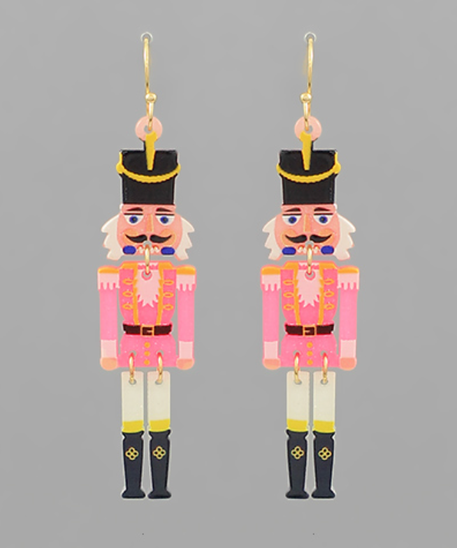 Dangly Nutcracker Earrings
