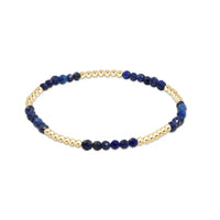 enewton Blissful Pattern 2.5mm Bead Bracelet in Lapis