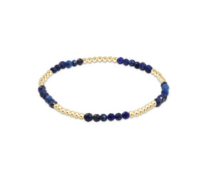 enewton Blissful Pattern 2.5mm Bead Bracelet in Lapis