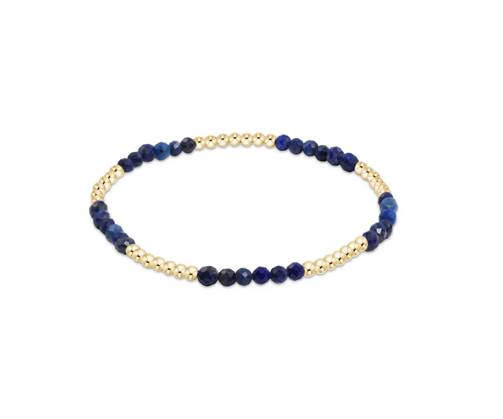 enewton Blissful Pattern 2.5mm Bead Bracelet in Lapis
