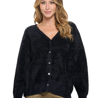Marisol Fuzzy Cardigan