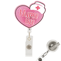Heart Shaped Nurse Badge Holder