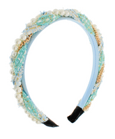 Braid and Pearl Headband
