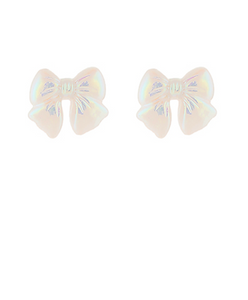 Bow Acrylic Earrings