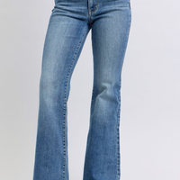 Judy Blue High Waist Flare Jeans with Tint