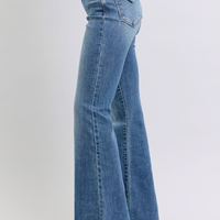 Judy Blue High Waist Flare Jeans with Tint