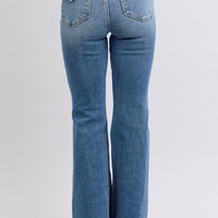 Judy Blue High Waist Flare Jeans with Tint