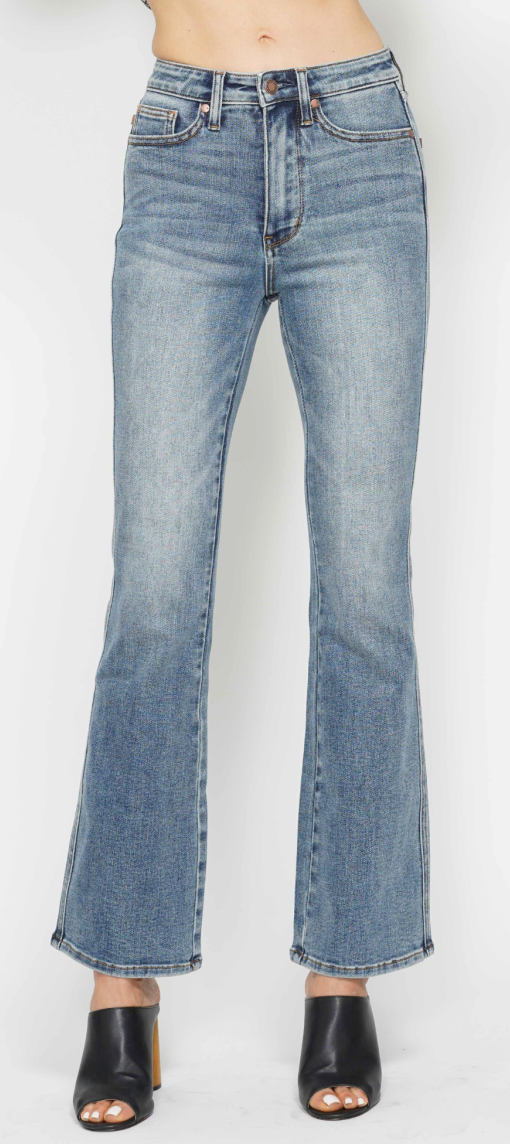 Judy Blue HW Tummy Control (Short Inseam) Bootcut Jeans