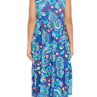 Antonella Sleeveless Midi Dress