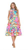 Antonella Sleeveless Midi Dress

