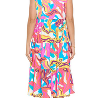 Antonella Sleeveless Midi Dress