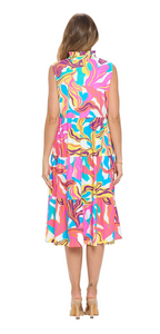 Antonella Sleeveless Midi Dress