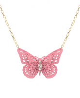 Cutout Butterfly Necklace
