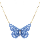 Cutout Butterfly Necklace
