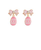 Bow & Easter Egg Earrings
