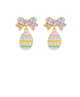 Bow & Easter Egg Earrings
