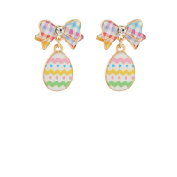 Bow & Easter Egg Earrings