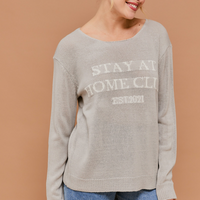 Stay Home Club Lightweight Sweater