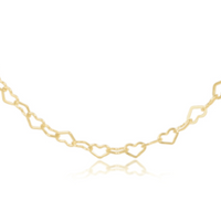 enewton 15" Choker Love Chain - Gold