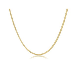 enewton 17" Choker Herringbone Chain - Gold
