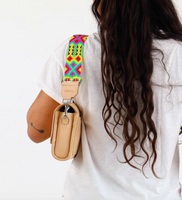 Consuela Mai Tai Wide Woven Shoulder Strap
