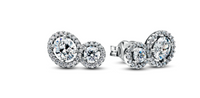 Pandora Embracing Halo Stud Earrings