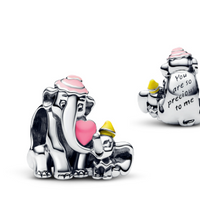 Pandora Disney Dumbo & Mom Charm