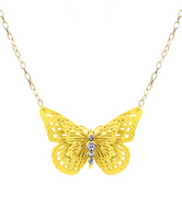 Cutout Butterfly Necklace
