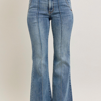 Judy Blue High Waist Trouser Flare Jeans