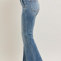 Judy Blue High Waist Trouser Flare Jeans