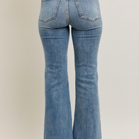Judy Blue High Waist Trouser Flare Jeans