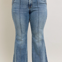 Judy Blue High Waist Trouser Flare Jeans