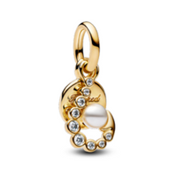 Pandora Hook Double Dangle Charm