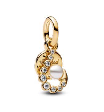 Pandora Hook Double Dangle Charm