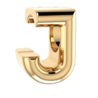 Pandora Letter J Alphabet Charm