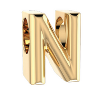 Pandora Letter N Alphabet Charm