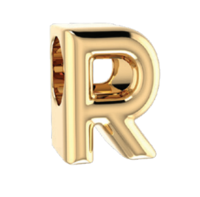 Pandora Letter R Alphabet Charm